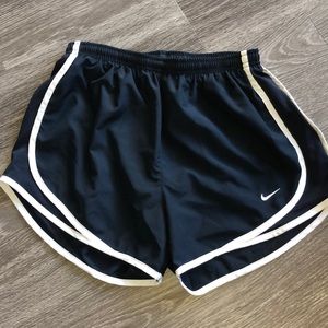 Navy & White Nike Shorts